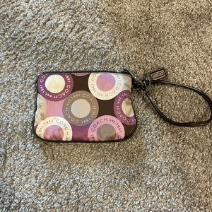Used Coach Wristlet